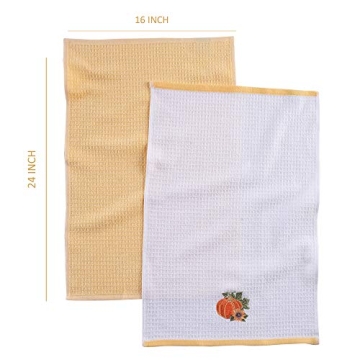 Hiera Home Kitchen Towels Soft Absorbent Cotton Design