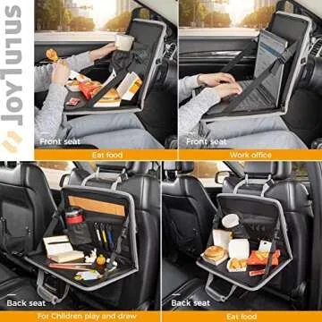 JoyTutus 3 in 1 Steering Wheel Tray for Cars