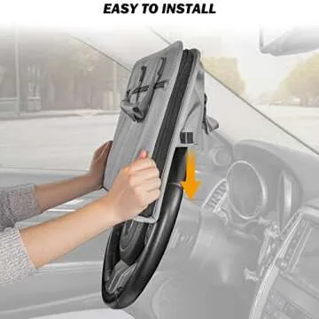 JoyTutus 3 in 1 Steering Wheel Tray for Cars
