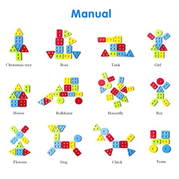 BettRoom Educational Stacking Blocks for Toddlers