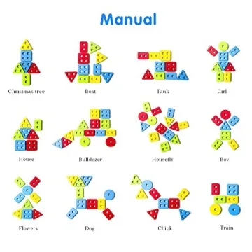 BettRoom Educational Stacking Blocks for Toddlers