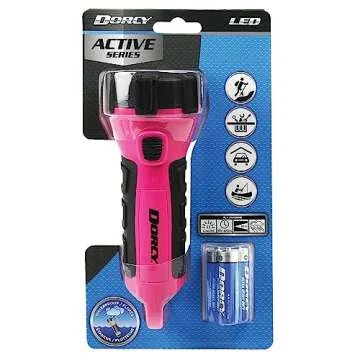Dorcy 55 Lumen Pink Floating LED Flashlight