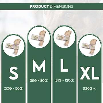 Natural Split Antler Chews for Dogs | Healthy Treats