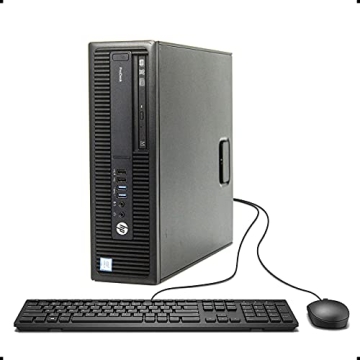 HP Elite C2D 3.0GHz Desktop - 4GB RAM, 250GB HDD, Windows 10 (Renewed)