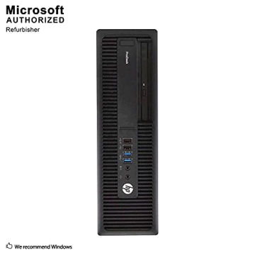 HP Elite C2D 3.0GHz PC with Windows 10 - Refurbished