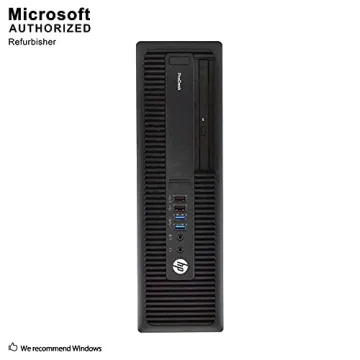 HP Elite C2D 3.0GHz PC with Windows 10 - Refurbished
