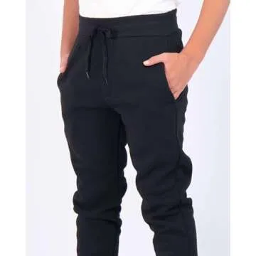 3 Pack: Boys Girls Youth Teen Active Athletic Basic Soft Kids Sports Fleece Jogger Soccer Track Gym Running Slim Pajama Sweatpants Casual Athletic Pantalones Winter Pockets-Set 2,XS(6-7)