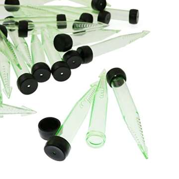 XGNG 36PCS Floral Water Tubes, Rose Flower Water Tubes, for Flower Arrangement