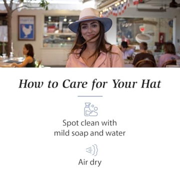 Wallaroo Kristy Fedora for Women - Stylish Sun Protection Hat