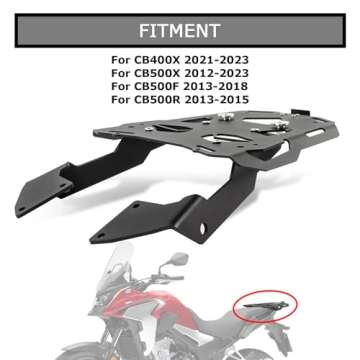 High-Quality PSLER Motorcycle Luggage Rack for CB500X, CB500F, CB500R & CB400X