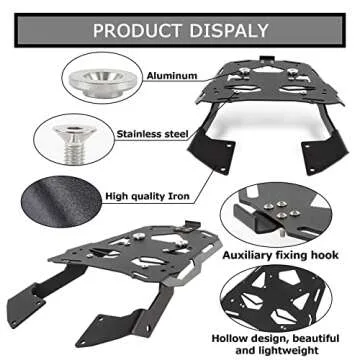 PSLER Motorcycle Luggage Rack for CB500X CB500F Accessories