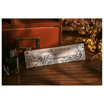 Vintage Butterfly Flower Bookmarks Set of 30 for All Ages