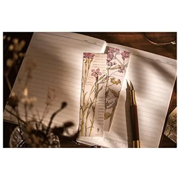 Vintage Butterfly Flower Bookmarks Set of 30 for All Ages