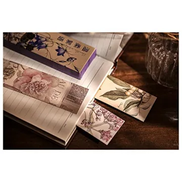 Vintage Butterfly Flower Bookmarks Set of 30 for All Ages