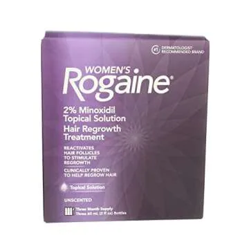 Rogaine Womens Hair Regrowth Treatment, 6 Fluid Ounce - 6 per case.