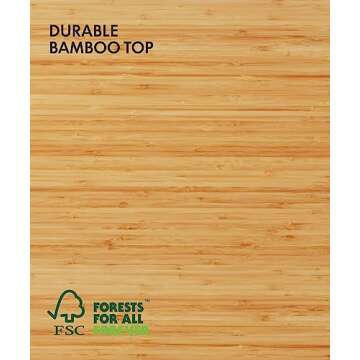 FLEXISPOT E6 Essential Bamboo Electric Standing Desk