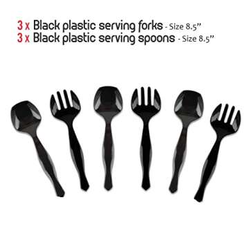 Complete Disposable Chafing Dish Buffet Set for Parties