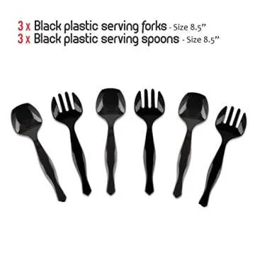 Complete Disposable Chafing Dish Buffet Set for Parties