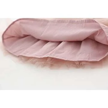 LYXIOF Baby Girls Tutu Dress Toddler Tulle Sleeveless Princess Sundress Pink 2 Years