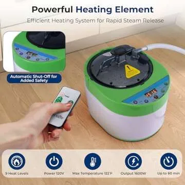 Portable Home Steam Sauna for Relaxation and Detox Experience