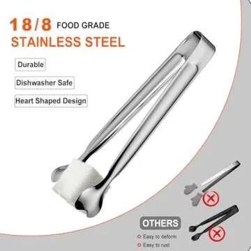 Elegant Mini Serving Tongs Set for Every Occasion