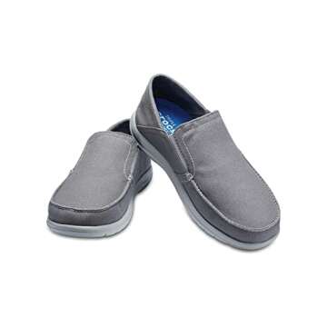 Crocs Men's Santa Cruz Convertible Slip On Loafer | Men's Slip On Shoes