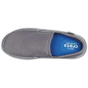 Crocs Men's Santa Cruz Convertible Slip On Loafer | Men's Slip On Shoes