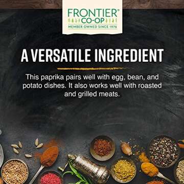 Frontier Co-op Organic Paprika Powder for All Cooking Needs