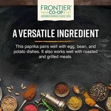 Frontier Co-op Organic Paprika Powder for All Cooking Needs