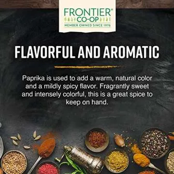 Frontier Co-op Organic Paprika Powder for All Cooking Needs