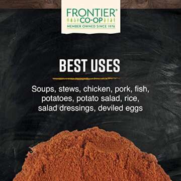Frontier Co-op Organic Paprika Powder for All Cooking Needs