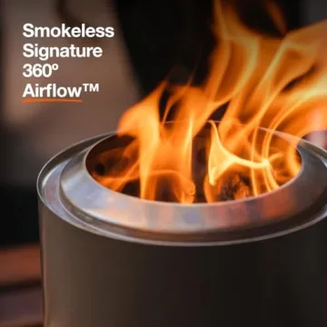 Solo Stove Mesa XL – Smokeless Tabletop Fire Pit for Camping