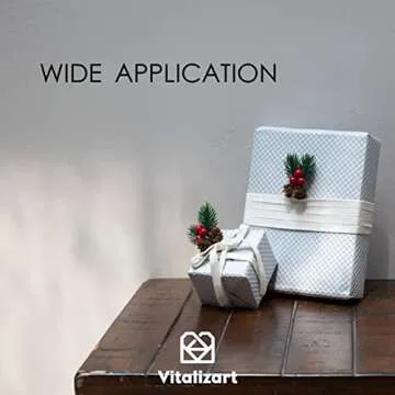 Vitalizart Velvet Ribbon Set for Crafting & Gift Wrapping