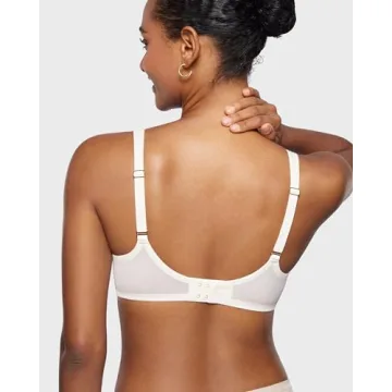 INLYRIC Women's Comfortable Mesh Balconette Bra