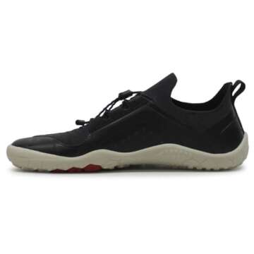 Vivobarefoot Primus Trail Knit FG, Womens Breathable Off-Road Shoe with Barefoot Firm Ground Sole