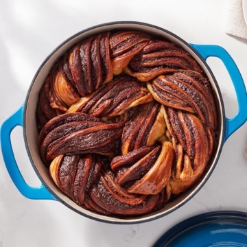 Amazon Basics Enameled Cast Iron Dutch Oven for All Cooking