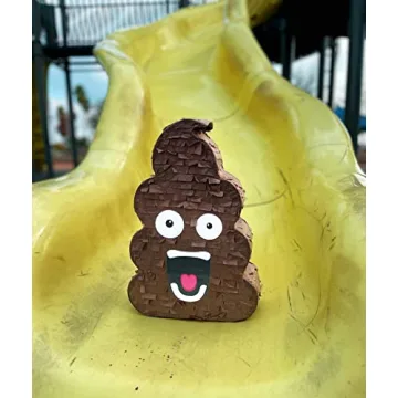Funny Poop Piñata 4-Piece Set for Parties and Fun