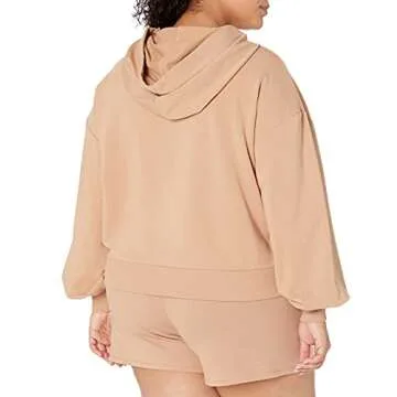 Mayla Boxy Cropped Hoodie – Chic & Cozy Women's Fashion