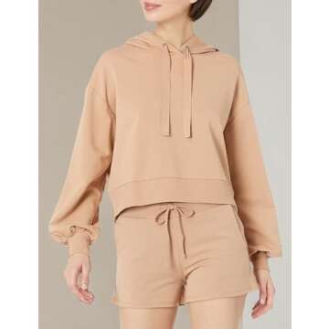 Mayla Boxy Cropped Hoodie – Chic & Cozy Women's Fashion