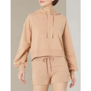 Mayla Boxy Cropped Hoodie – Chic & Cozy Women's Fashion