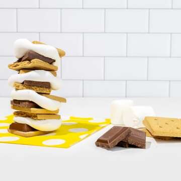 Kinnikinnick - S'moreables Graham Style Crackers - Gluten Free, Allergy Friendly Vegan Graham Crackers - 8 oz. Boxes - 6 Pack