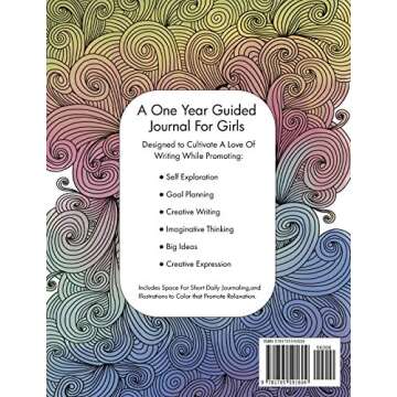 This Is Me: One Year Journal For Girls and Teens With Writing Prompts For Self Exploration, Imaginat...