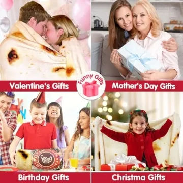 Soft Double-Sided Tortilla Blanket for All Ages