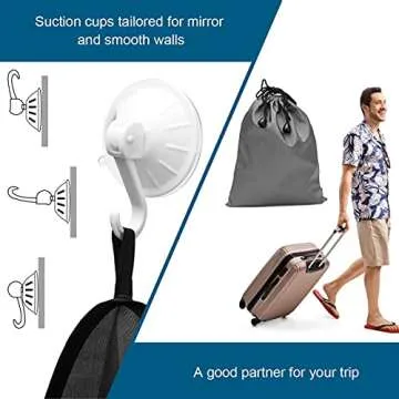 5 Pack Beard Apron Kit Included Black Waterproof Non-Stick Beard Trimming Catcher Cloth, Beard Shaping Comb for Men Shaving & Hair with 2 Suction Cups and Storage Bag