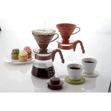 Hario V60 Pour Over Coffee Starter Set for Beginners