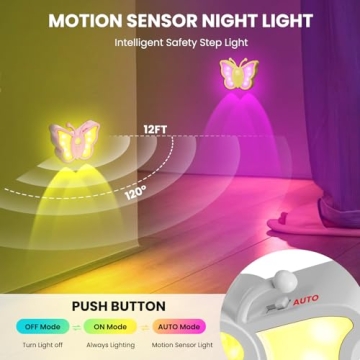 LOFTEK RGB Rechargeable Motion Sensor Night Light