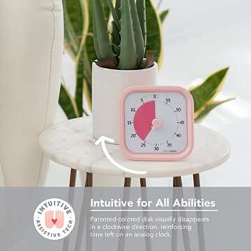 TIME TIMER Home MOD 60 Minute Kids Visual Timer for Learning