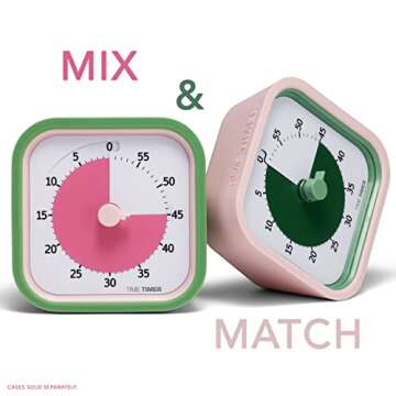 TIME TIMER Home MOD 60 Minute Kids Visual Timer for Learning
