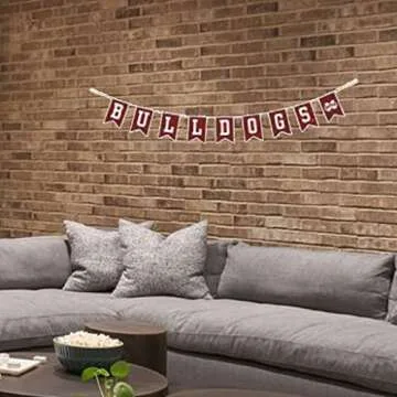 Mississippi State University Tailgate Banner by Hanna’s Handiworks – Lightweight Pre-Strung Fabr...