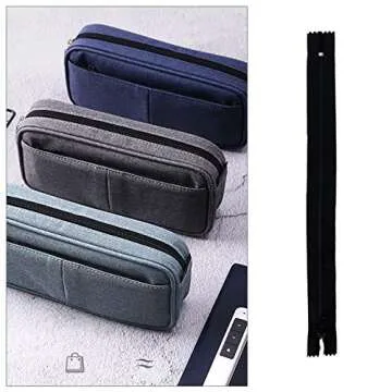 100 Nylon Coil Zippers - Durable & Versatile Sewing Supplies